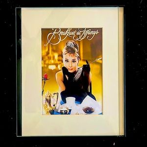 Audrey Hepburn Breakfast At Tiffany’s Framed Portrait from Boutique in NYC